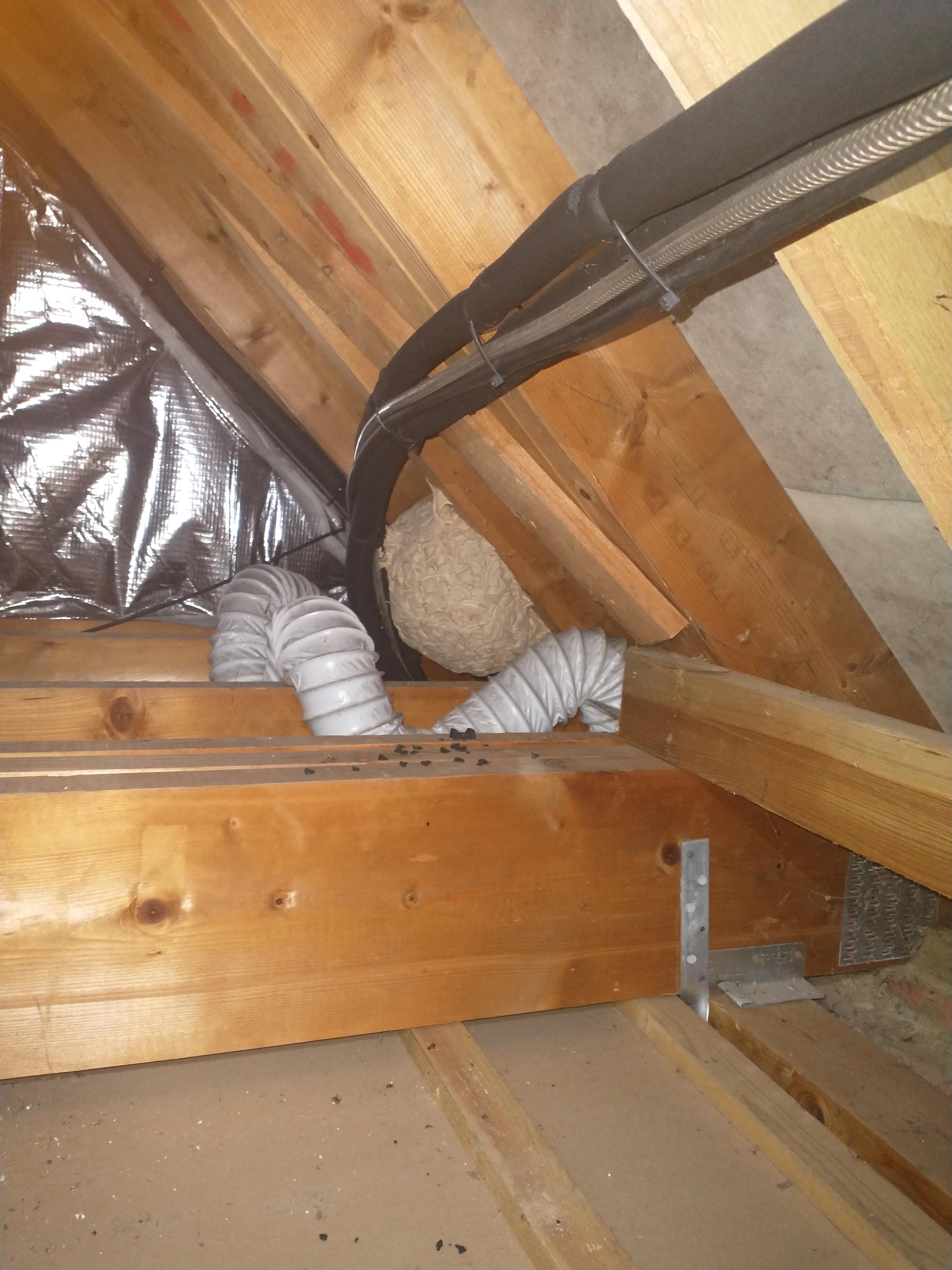 How not to fit extractor fan ducting